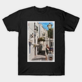 A Street in Mojácar Pueblo T-Shirt